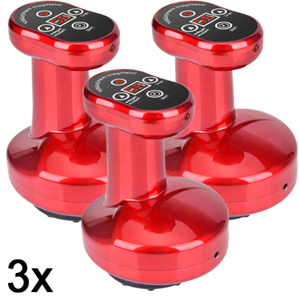 3x Appareil de massage anticellulite avec résultats visibles | CUPPY