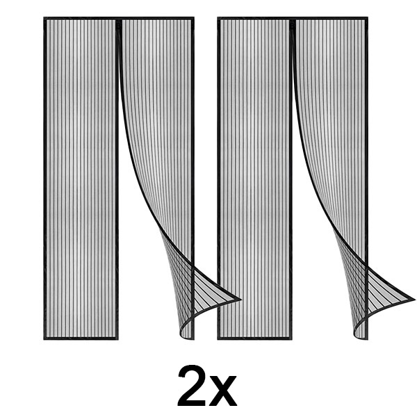 2x Moustiquaire magnétique | INSECTPROTECT