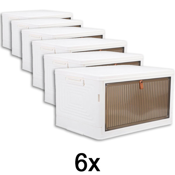 6x Boîte de rangement avec couvercle | ORGABOX