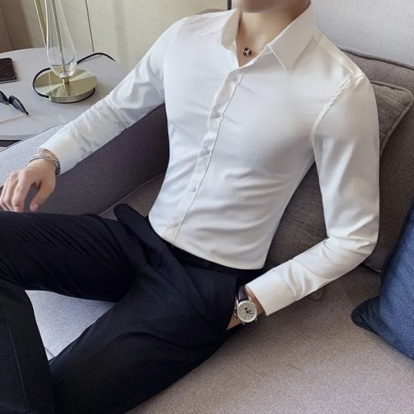 col pointu BRILLSHIRT