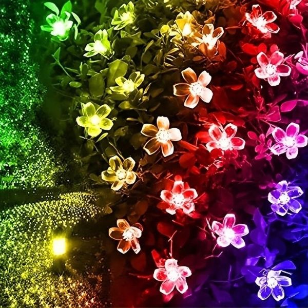 Guirlande lumineuse marguerite