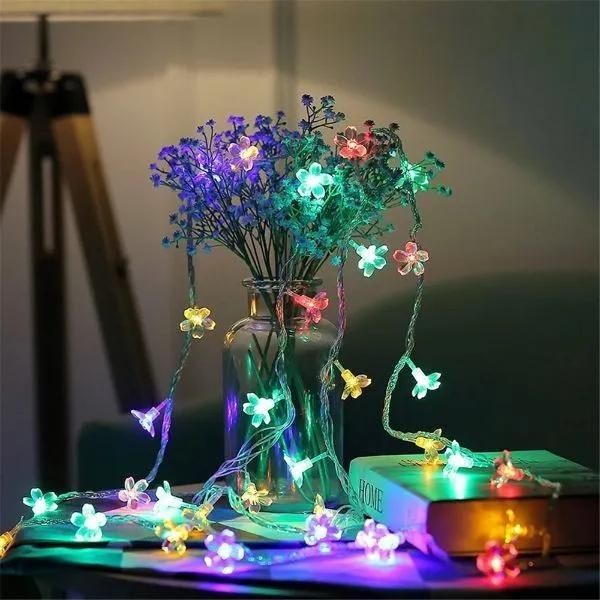 Guirlande LED marguerite