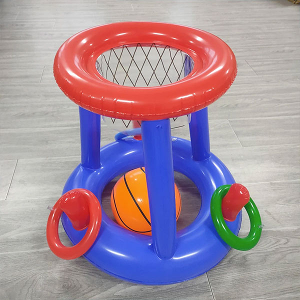 installation facile du panier de basket gonflable