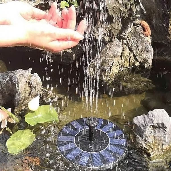 fontaine balcon solaire