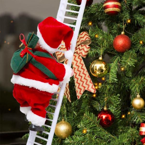 Décoration de Noël échelle